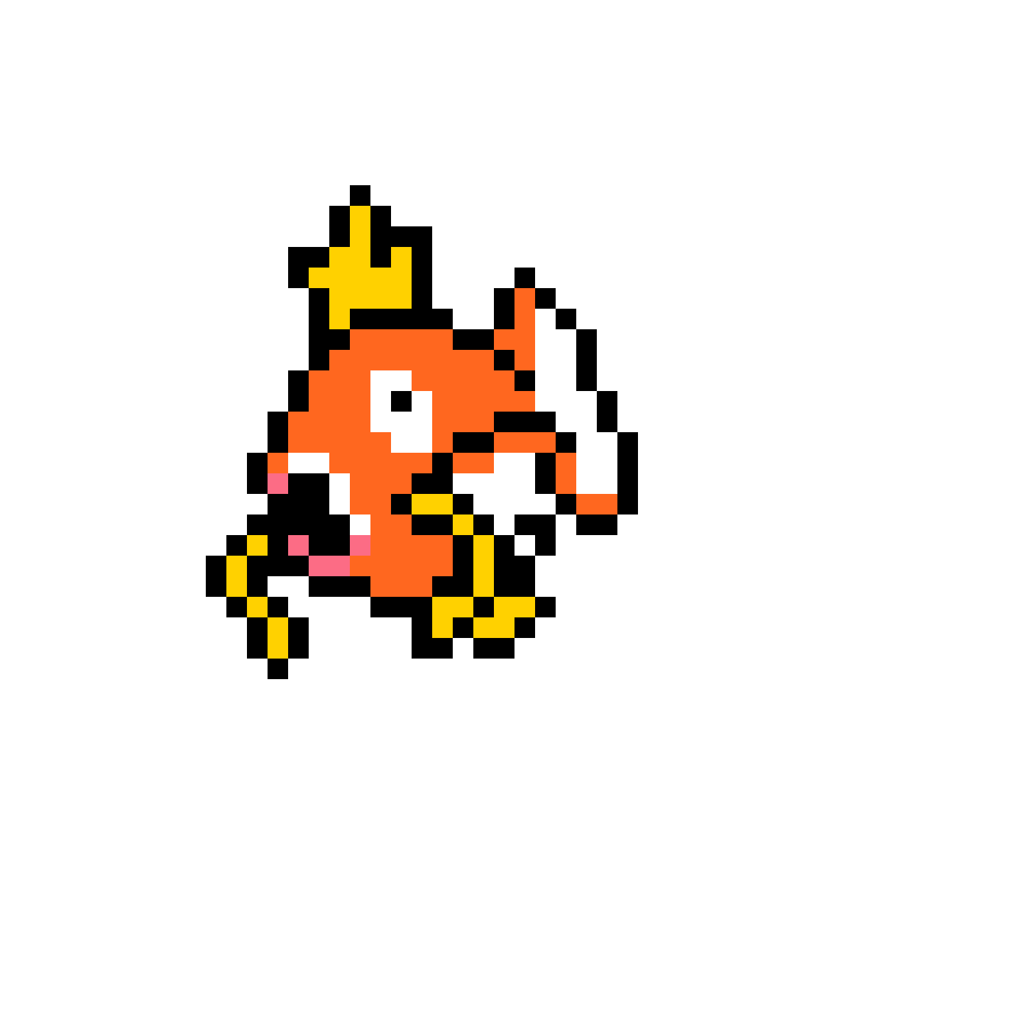 Magikarp Pärlplatta Design