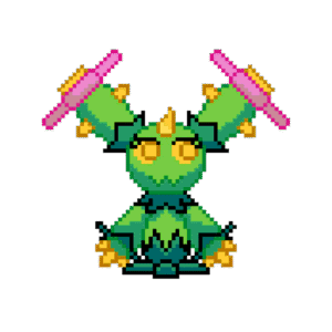 Maractus pärlplatta mall