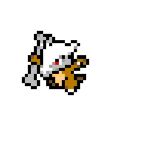 Marowak pärlplatta mall