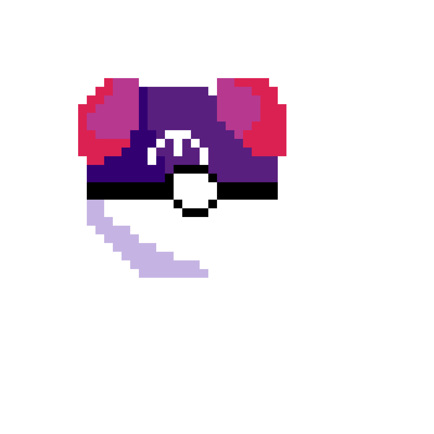 Master Ball Pärlplatta Design