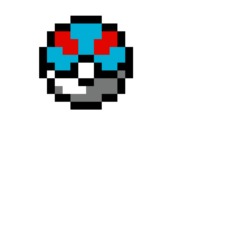 Master Ball Pärlplatta Design