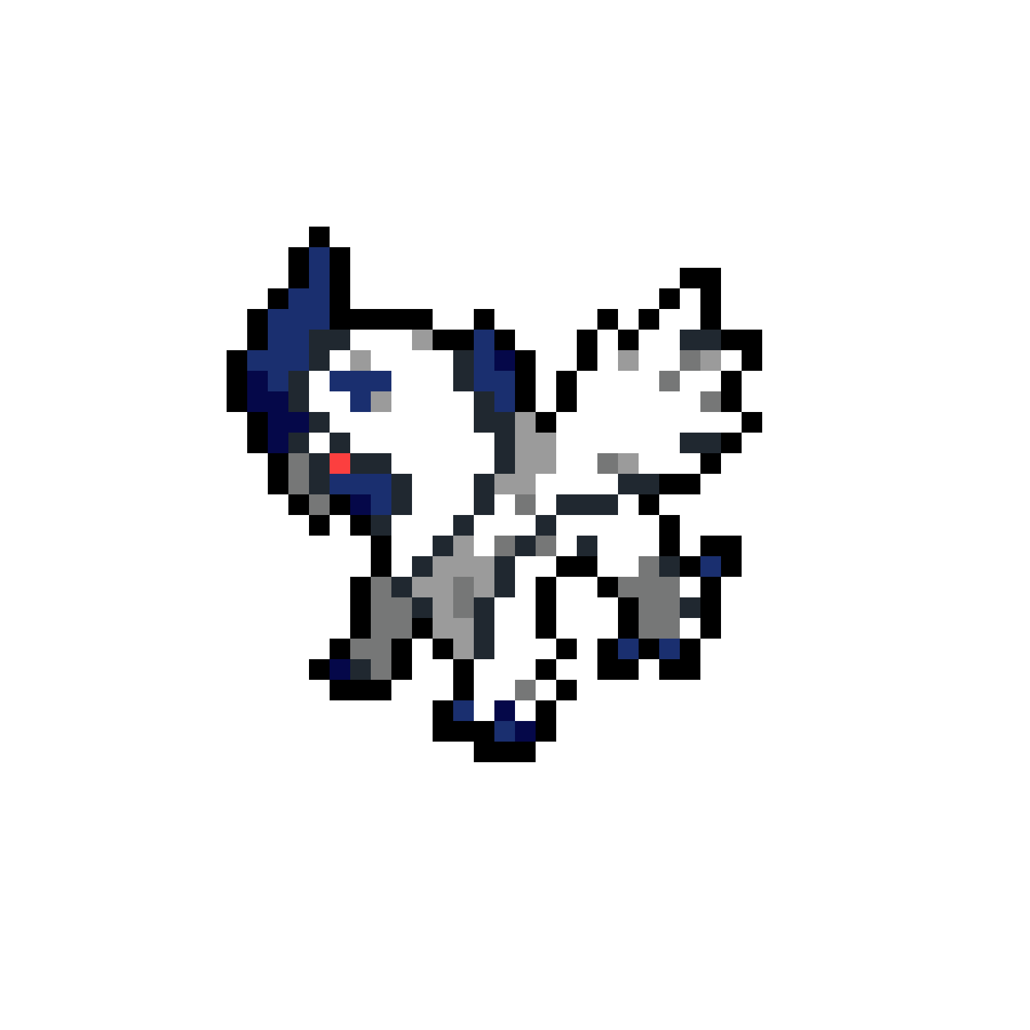 Mega Absol Pärlplatta Design