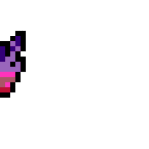 Mega Gengar pärlplatta mall