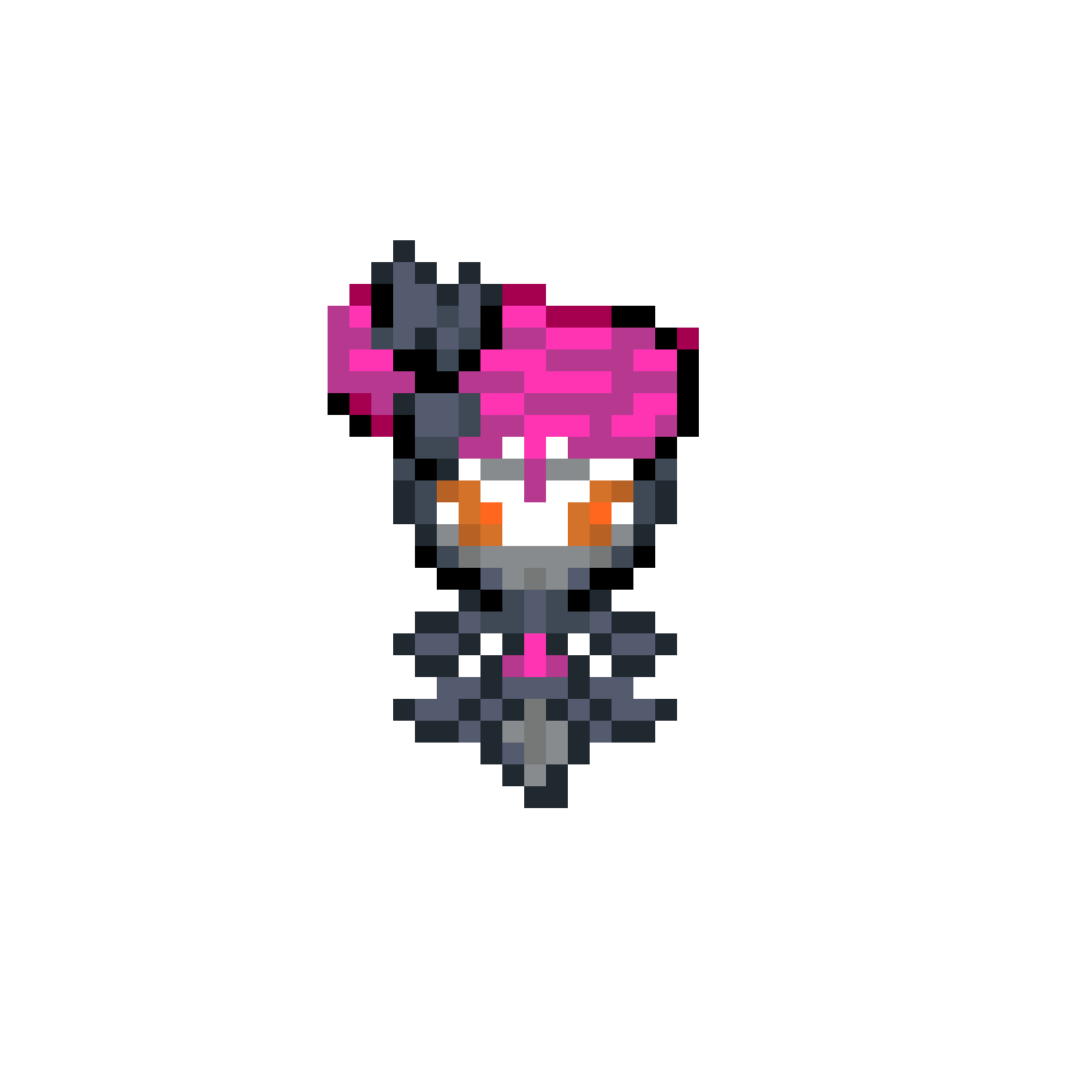 Meloetta Shiny (form Danza) Sprite 5ta Gen Pärlplatta Design