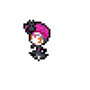 Meloetta Shiny (form Danza) pärlplatta mall