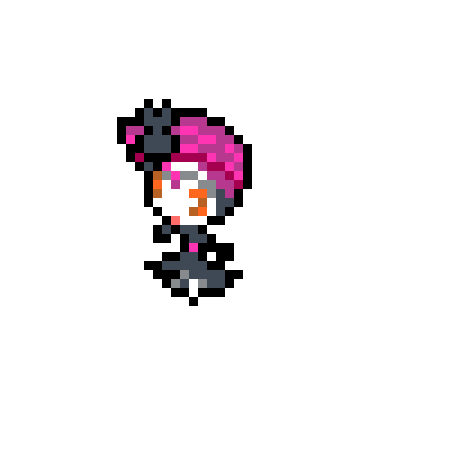 Meloetta Shiny (form Danza) Pärlplatta Design