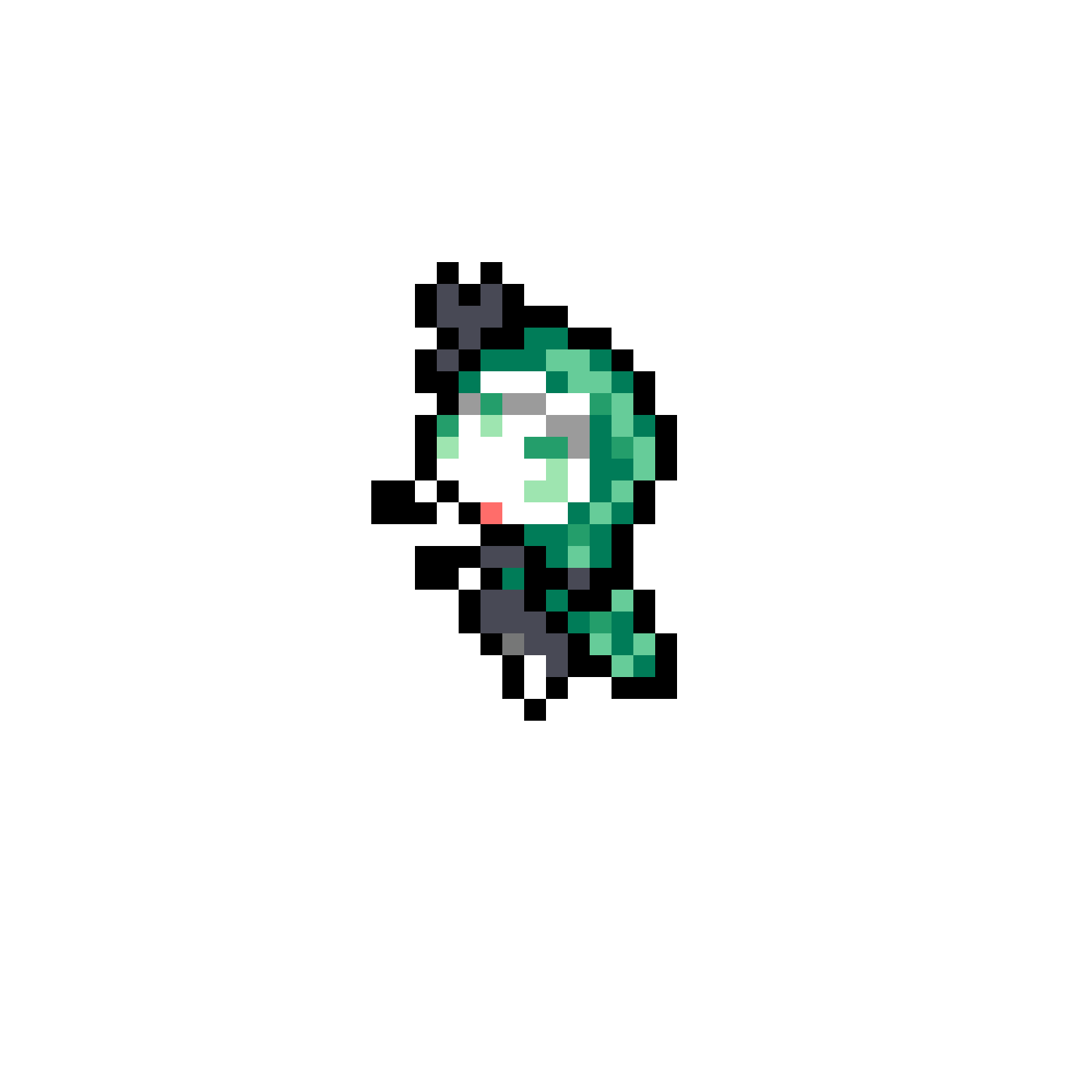 Meloetta Shiny (form Lirica) Pärlplatta Design