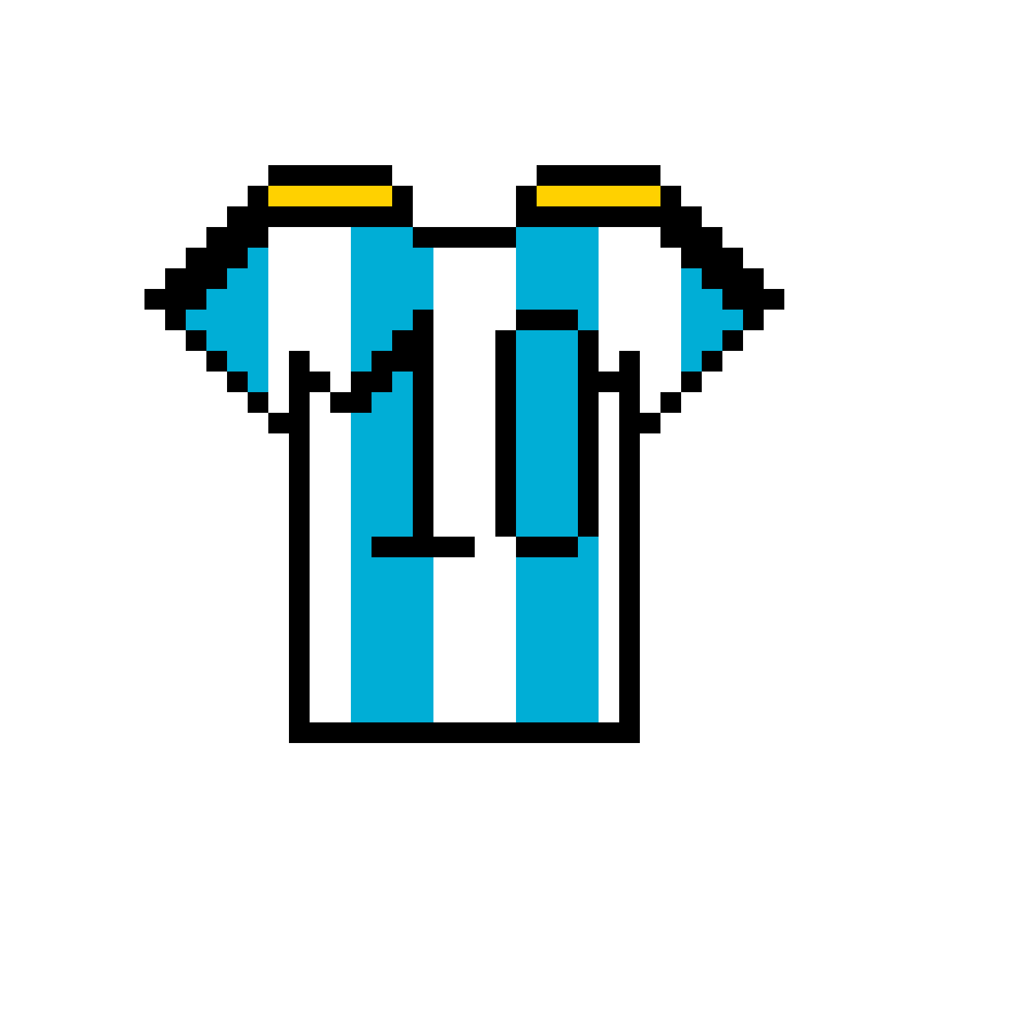 Messi Tröja Pärlplatta Design