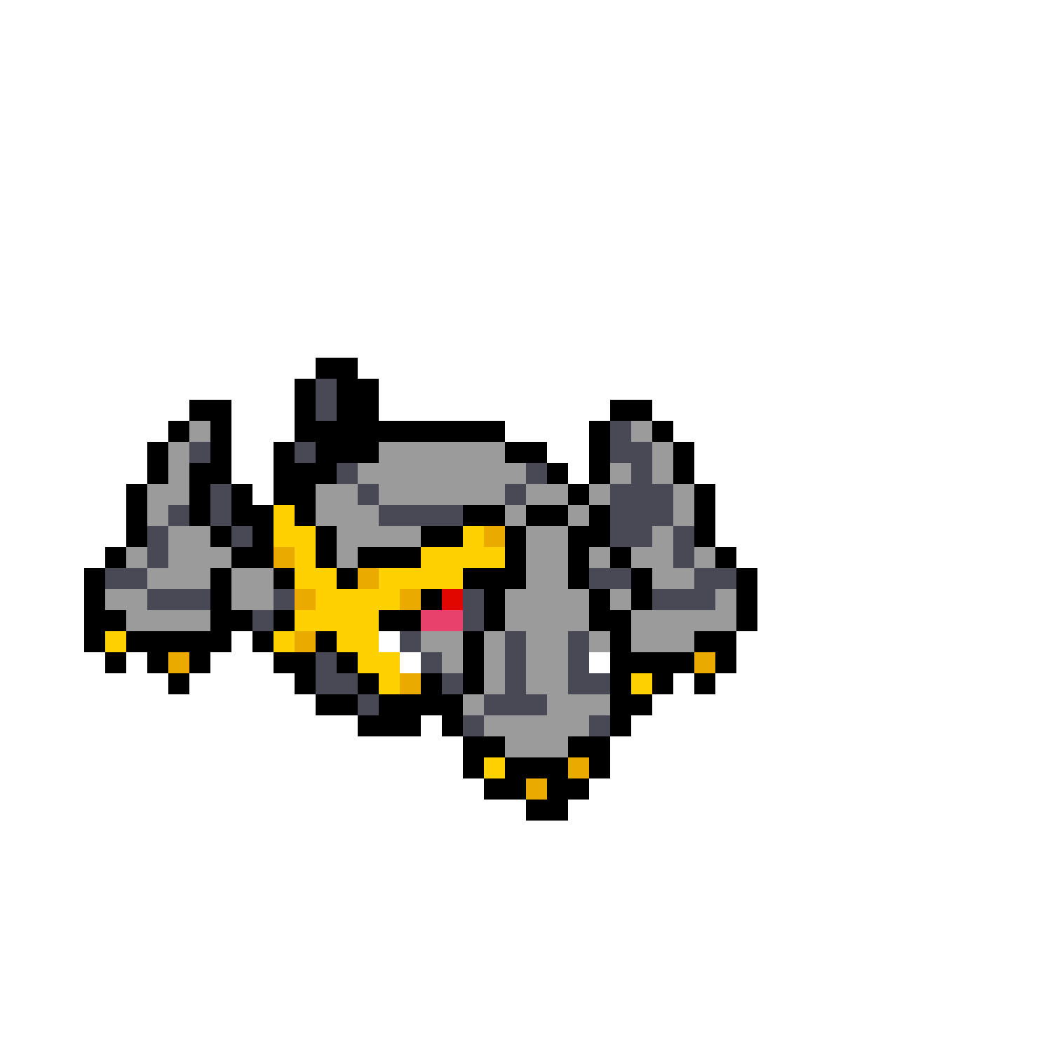 Metagross Shiny Pärlplatta Design