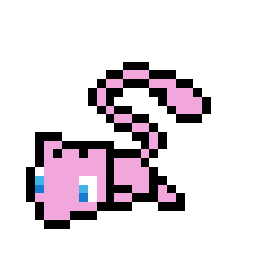 Mew Pokemon Pärlplatta Design