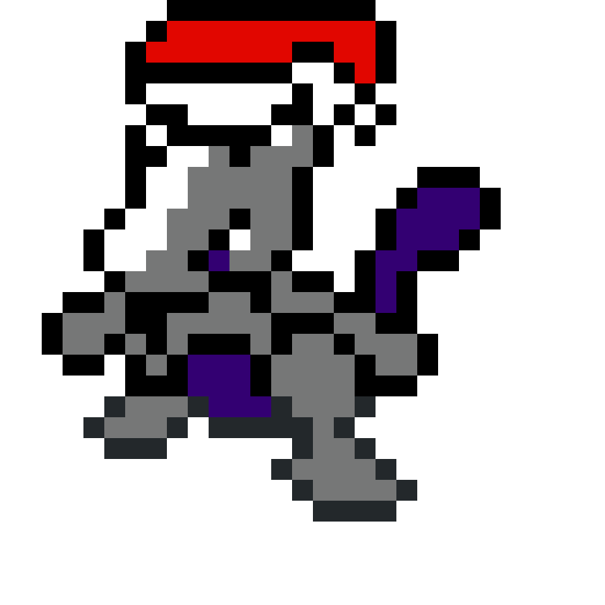 Mewtwo Jul Pärlplatta Design