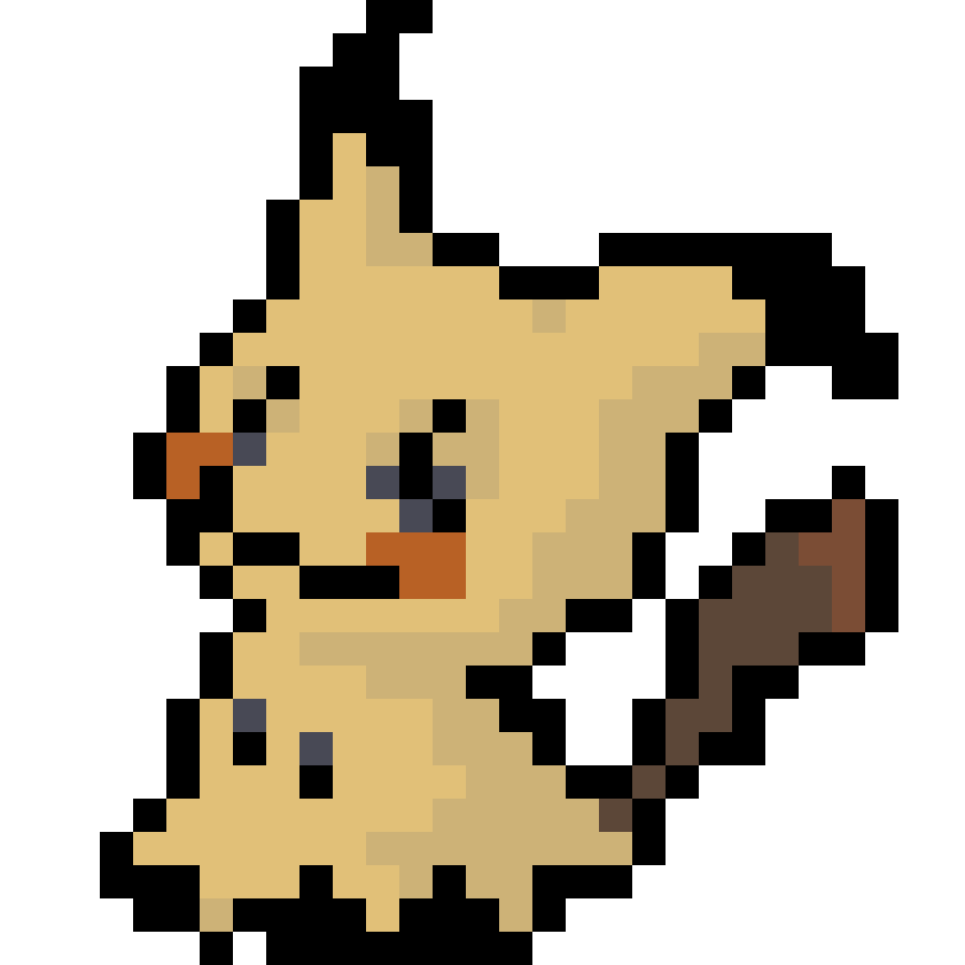 Mimikyu Pärlplatta Design