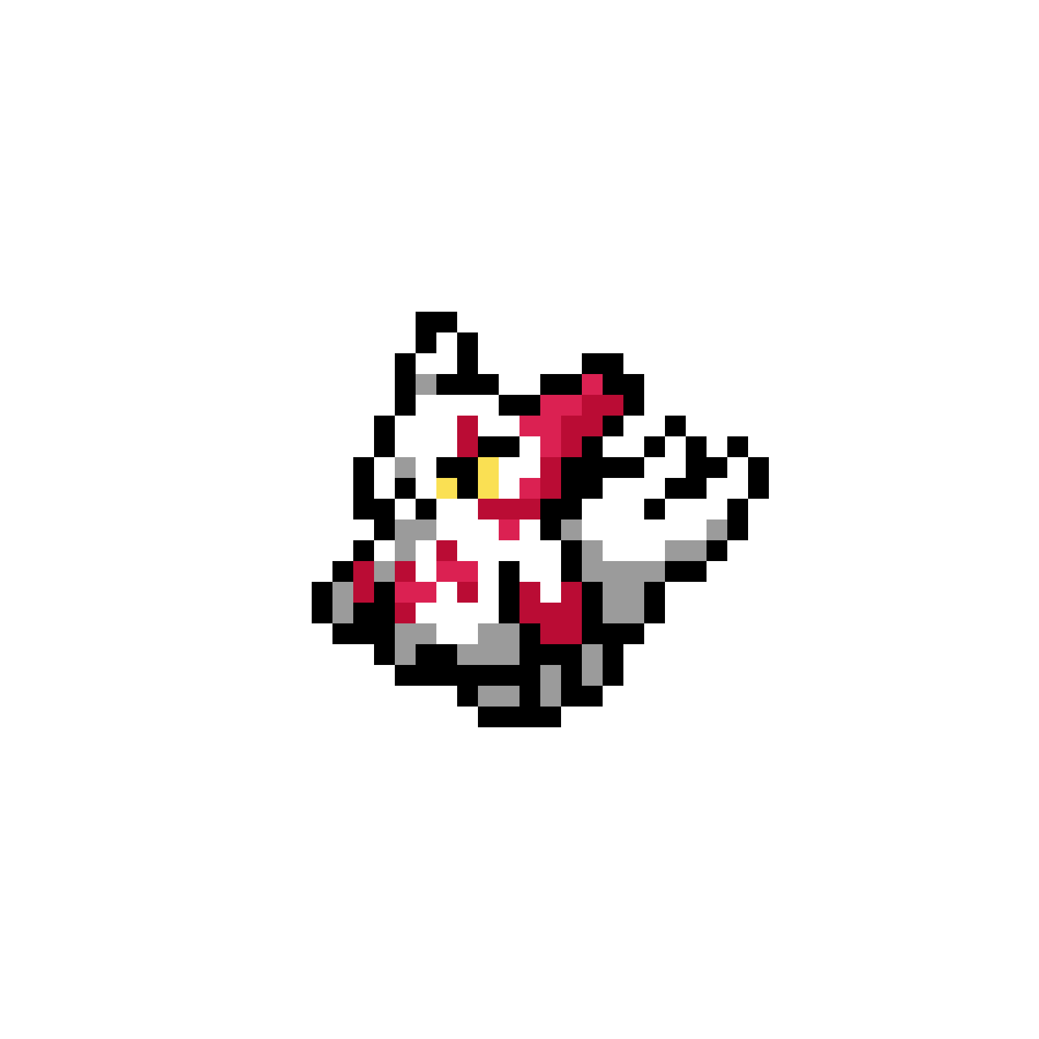 Mini Zangoose Pärlplatta Design