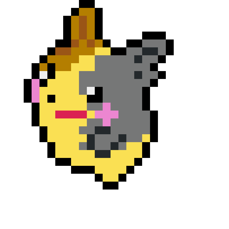 Morpeko Pokemon Pärlplatta Design