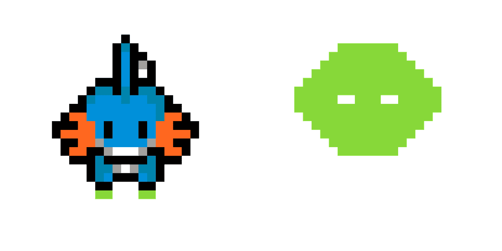 Mudkip med Bas pärlplatta mall