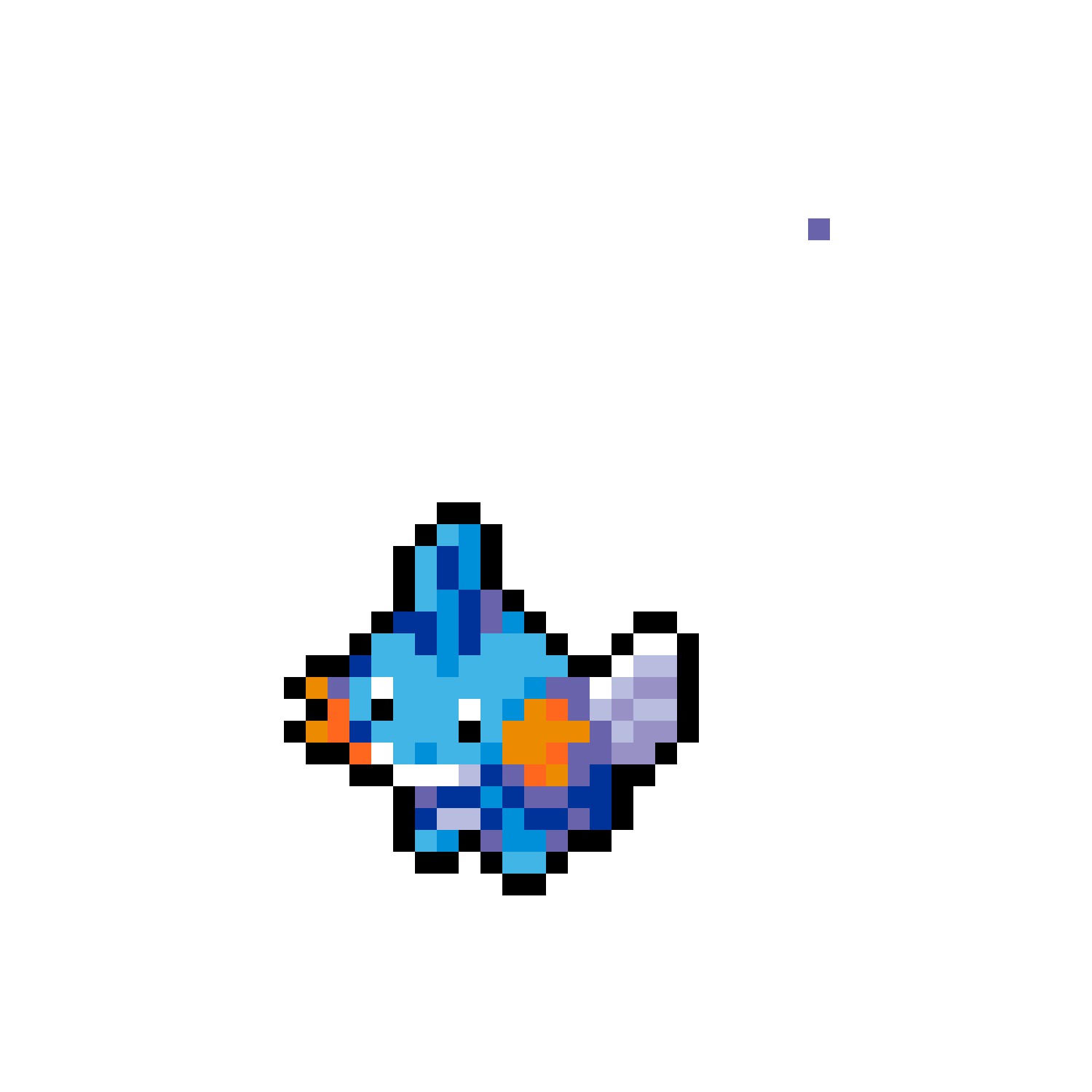 Mudkip Pärlplatta Design