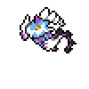 N°642 Thundurus Form Totem pärlplatta mall