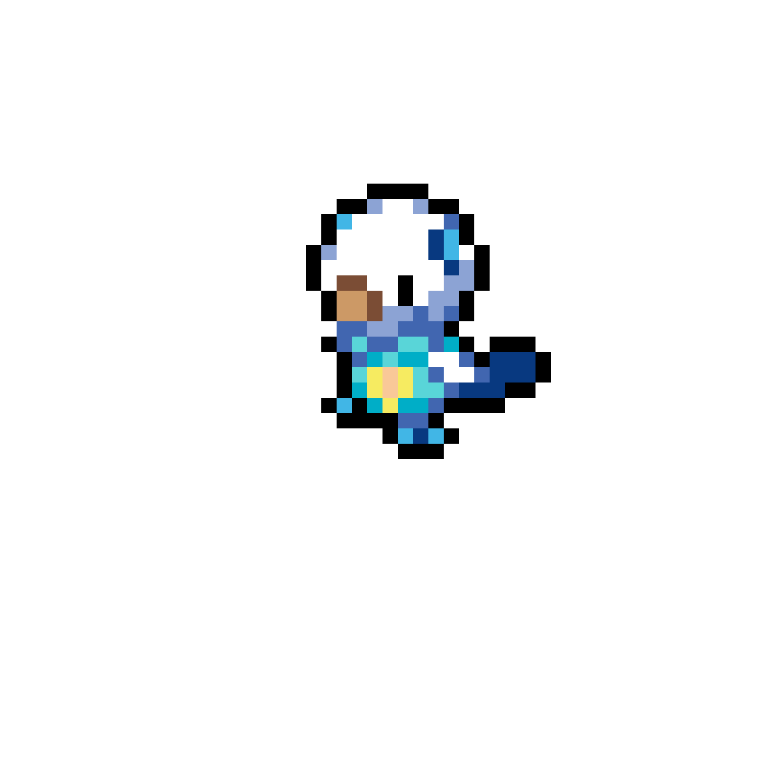 Oshawott Pärlplatta Design