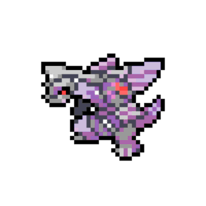 Palkia pärlplatta mall