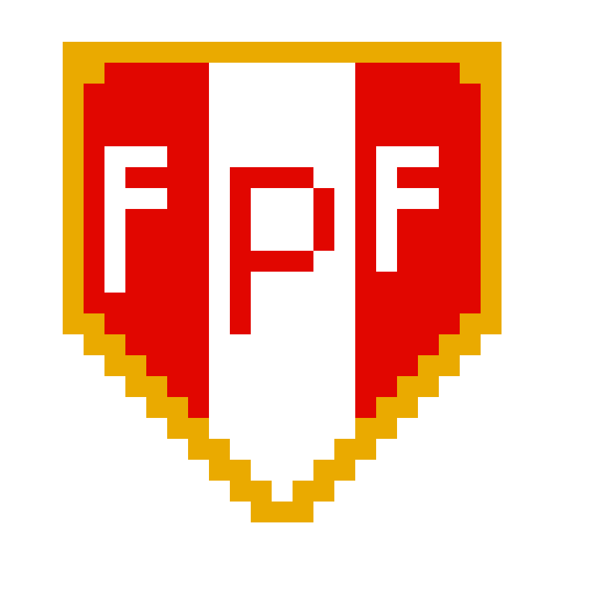 Perus Fotbollsemblem Pärlplatta Design