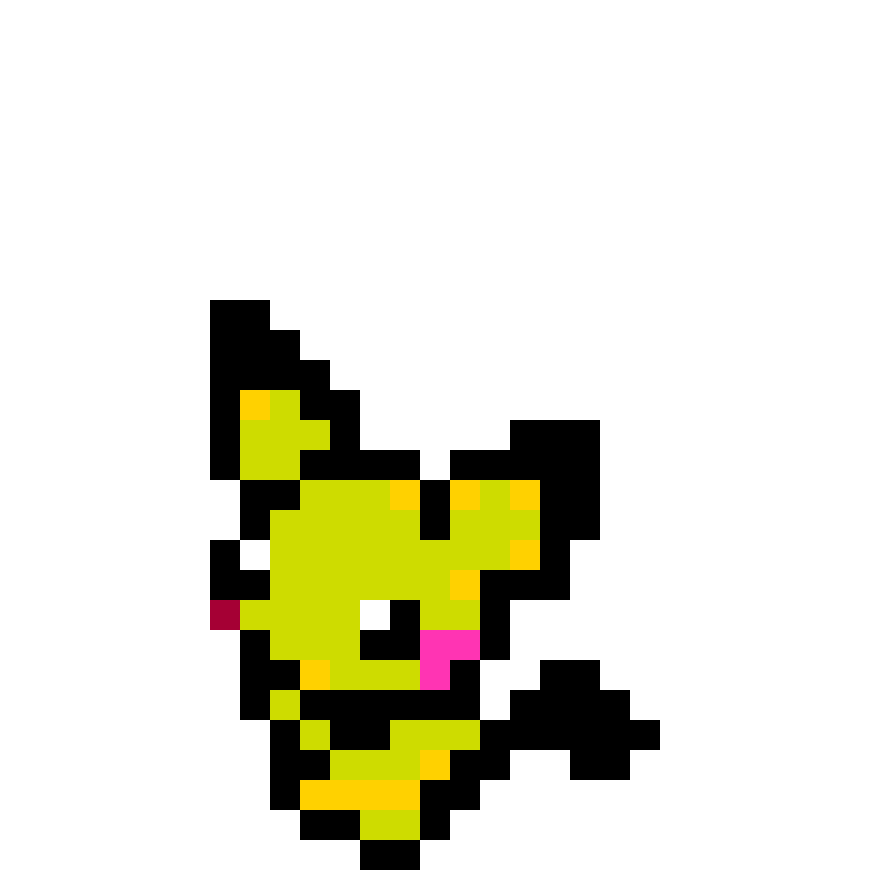 Pichu Pärlplatta Design