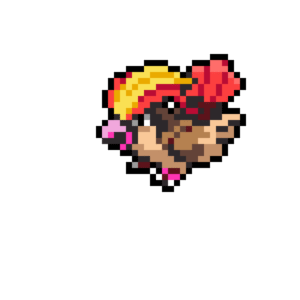 Pidgeot pärlplatta mall