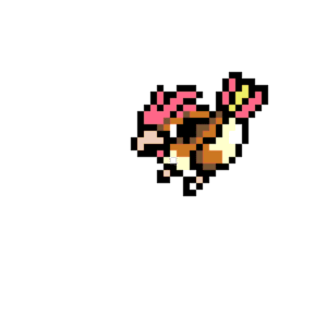 Pidgeotto pärlplatta mall