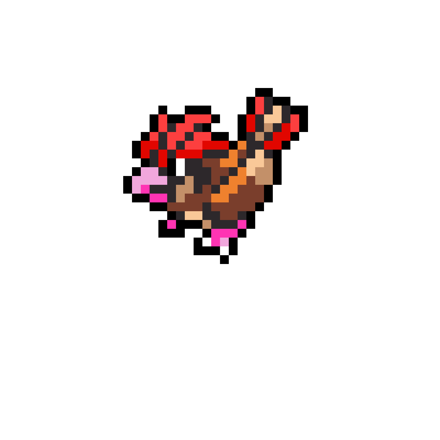 Pidgeotto Pärlplatta Design