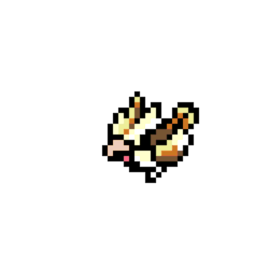 Pidgey pärlplatta mall