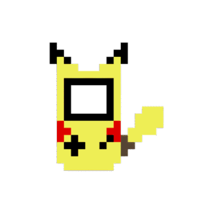 Pikaboy pärlplatta mall