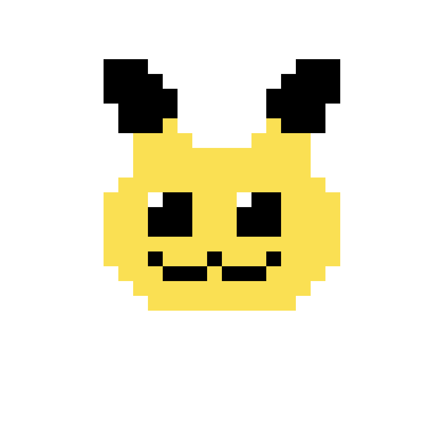 Pikachu Pärlplatta Design