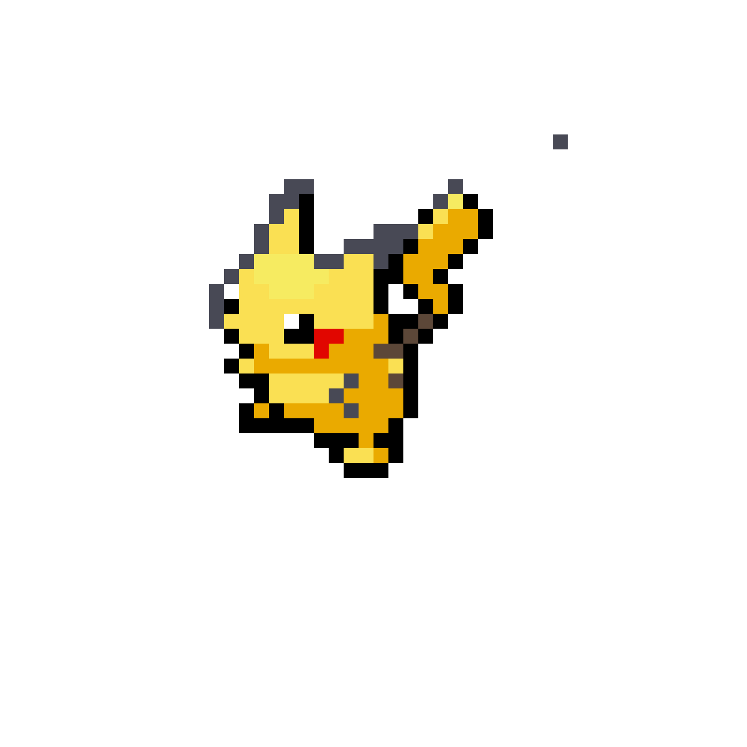 Pikachu Pärlplatta Design