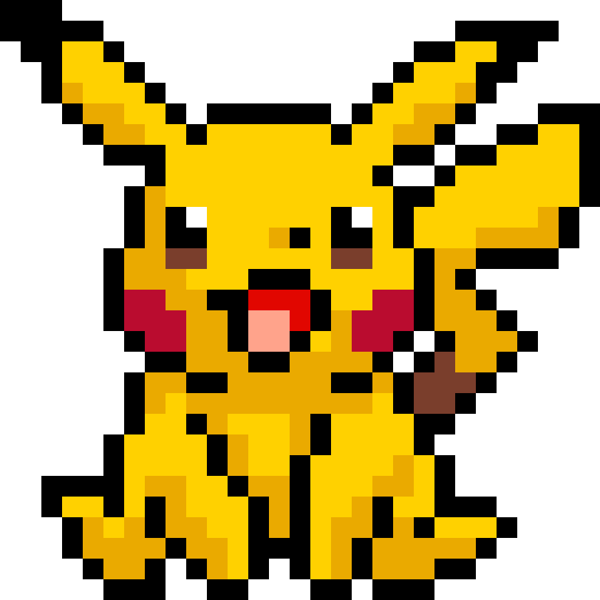 PikaPika Pärlplatta Design