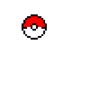 Pokeball pärlplatta mall