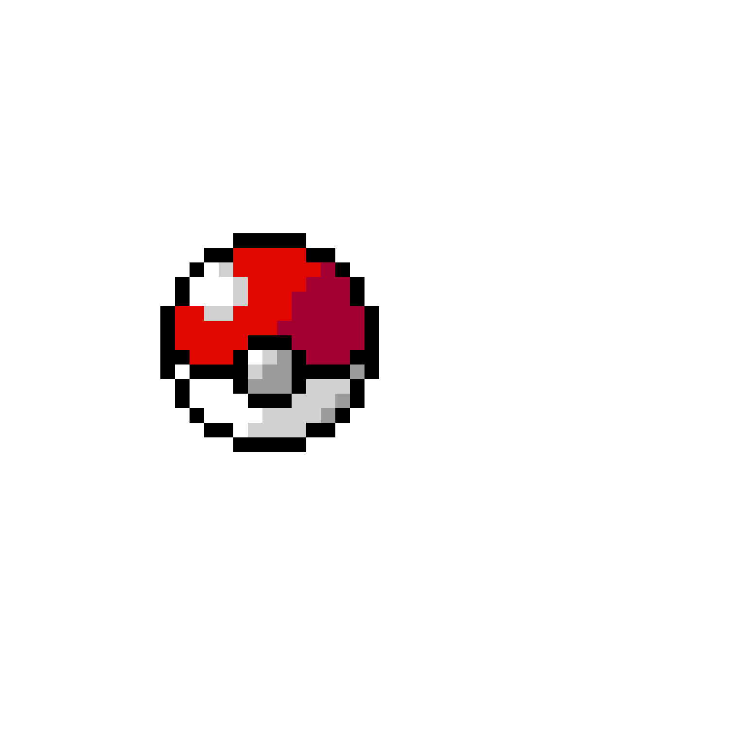 Pokéball Pärlplatta Design
