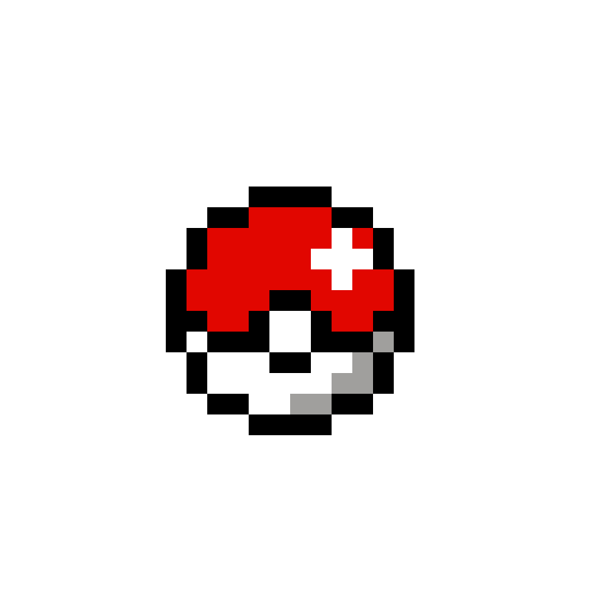 Pokeball Pärlplatta Design