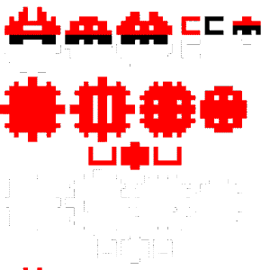 Pokéboll 3D Delar pärlplatta mall