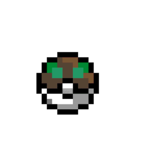 Pokéboll Peruansk pärlplatta mall