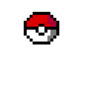 Pokéboll pärlplatta mall