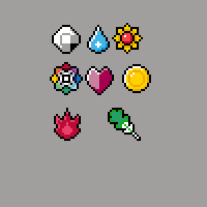 Pokémon-medaljer pärlplatta mall