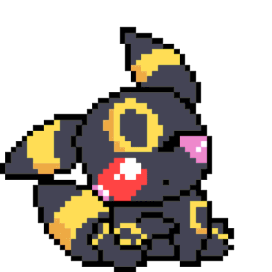 Pokemon Umbreo pärlplatta mall