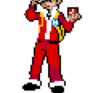 Pokémontränare Jul pärlplatta mall