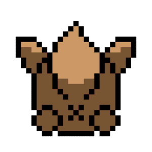 POSAVASO POKEMON 5 (EEVEE) pärlplatta mall