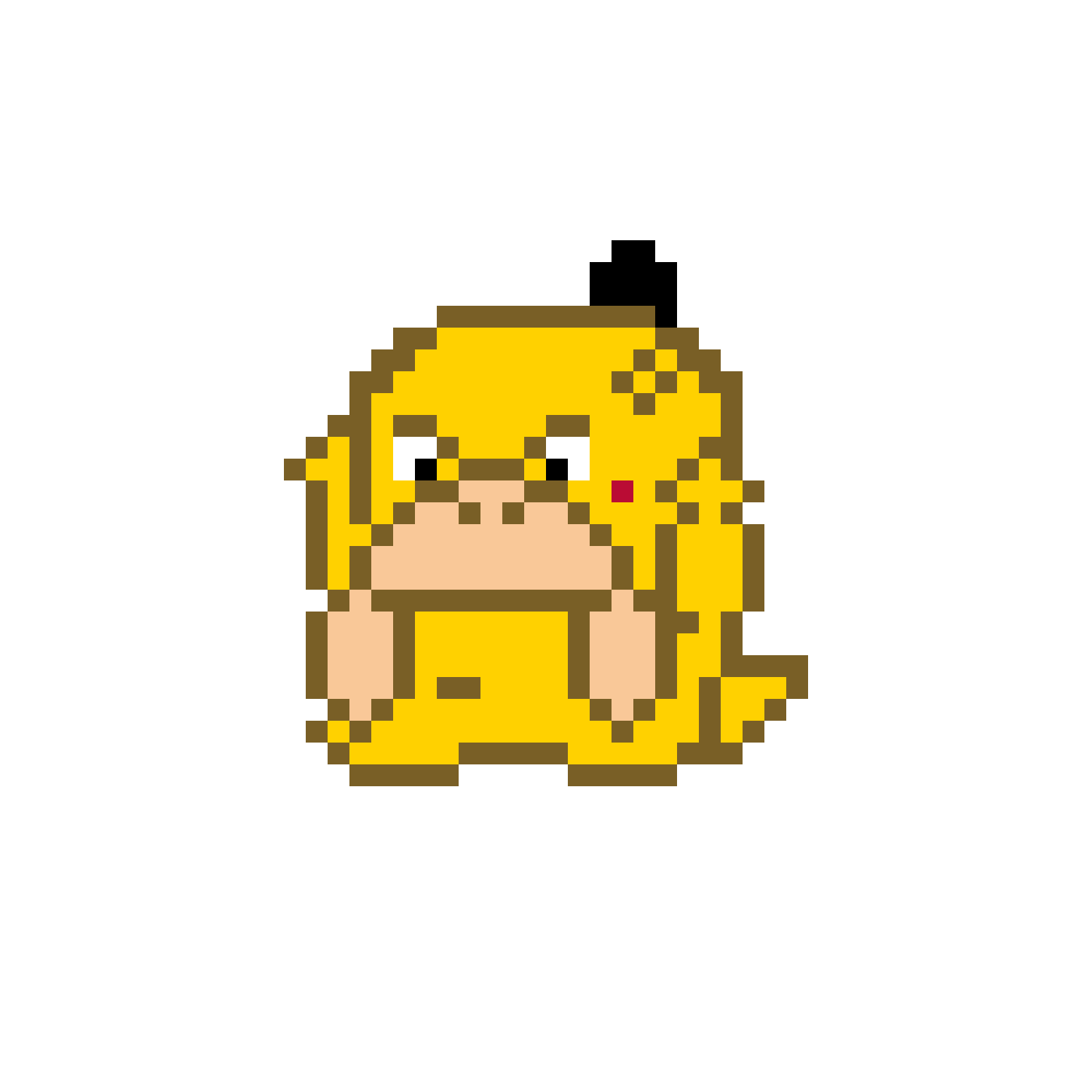 PSYDUCK Pärlplatta Design