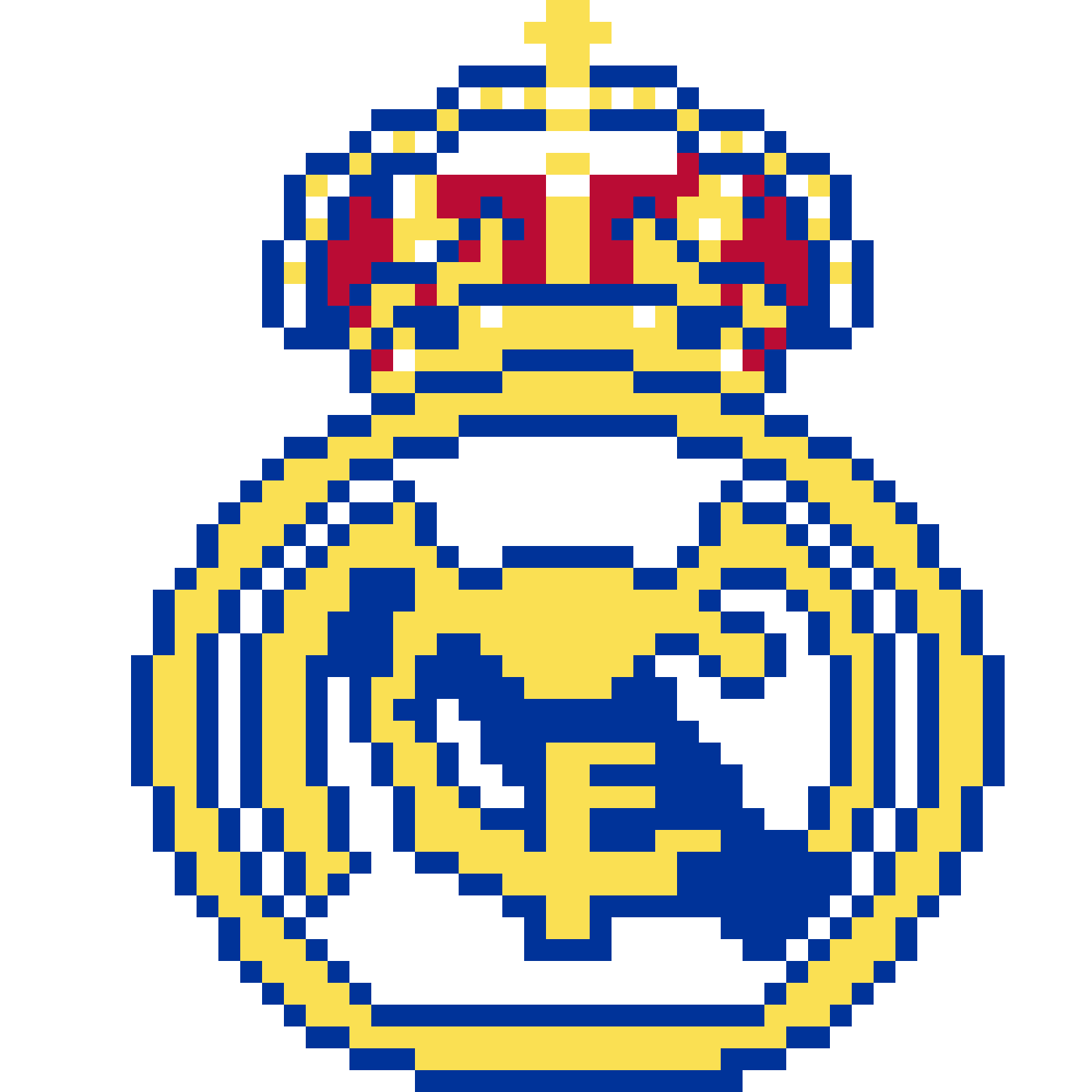 Real Madrid Pärlplatta Design