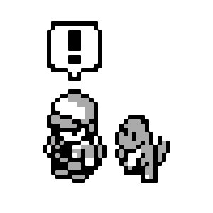 Red och Charmander pärlplatta mall