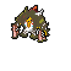 Regigigas Ursprungsform pärlplatta mall