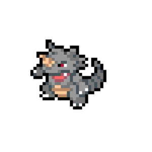 Rhydon pärlplatta mall