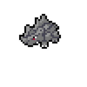 Rhyhorn pärlplatta mall