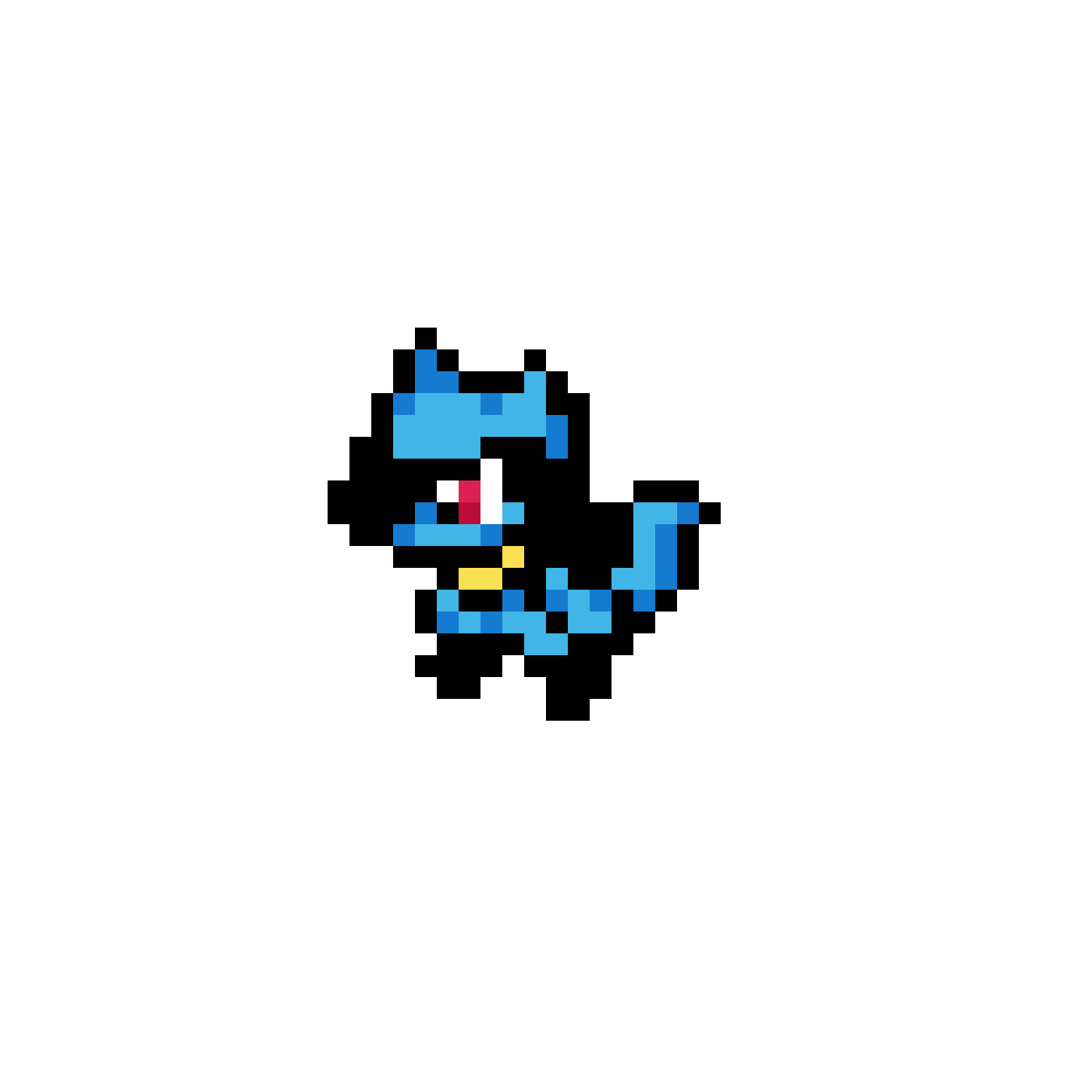 Riolu Furry Pärlplatta Design